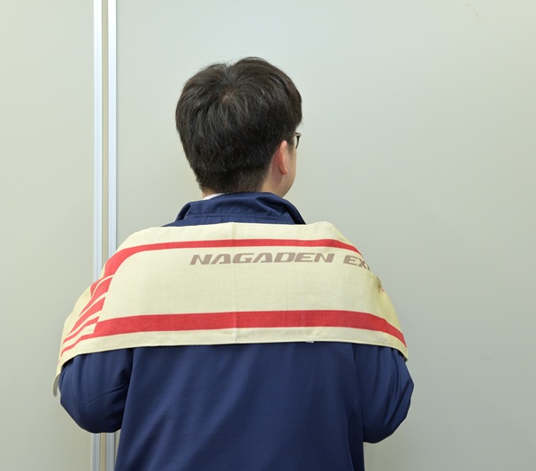 長電バス　マフラータオル