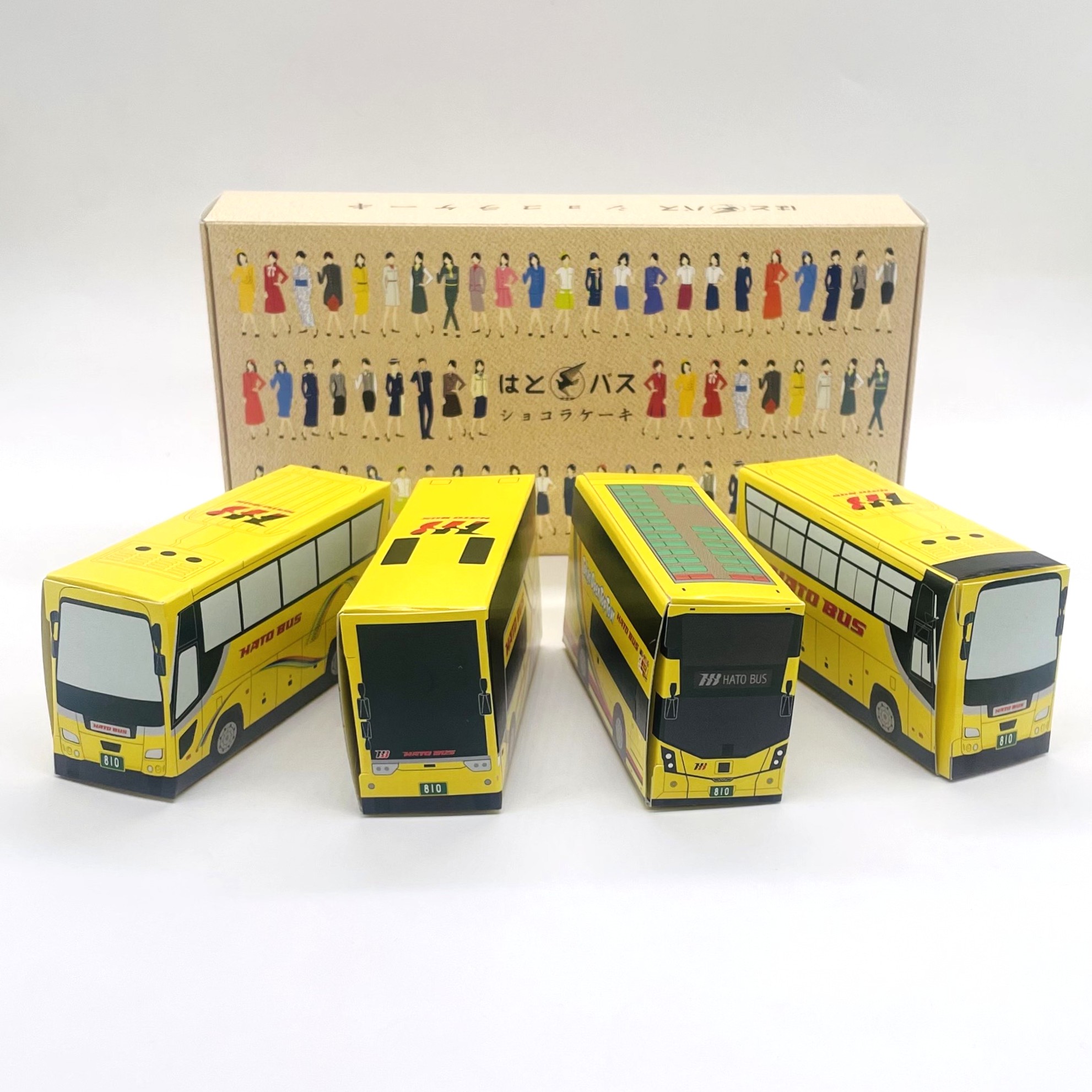 はとバスショコラケーキ(4個入り)