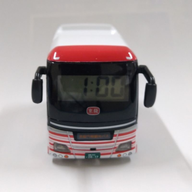 京阪バス オリジナル バス型目覚まし時計
