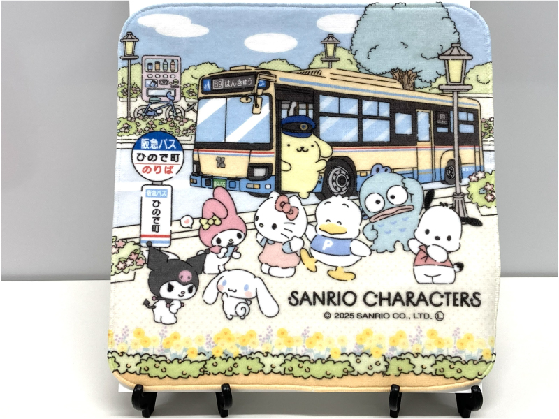 阪急バス サンリオキャラクターズミニタオル