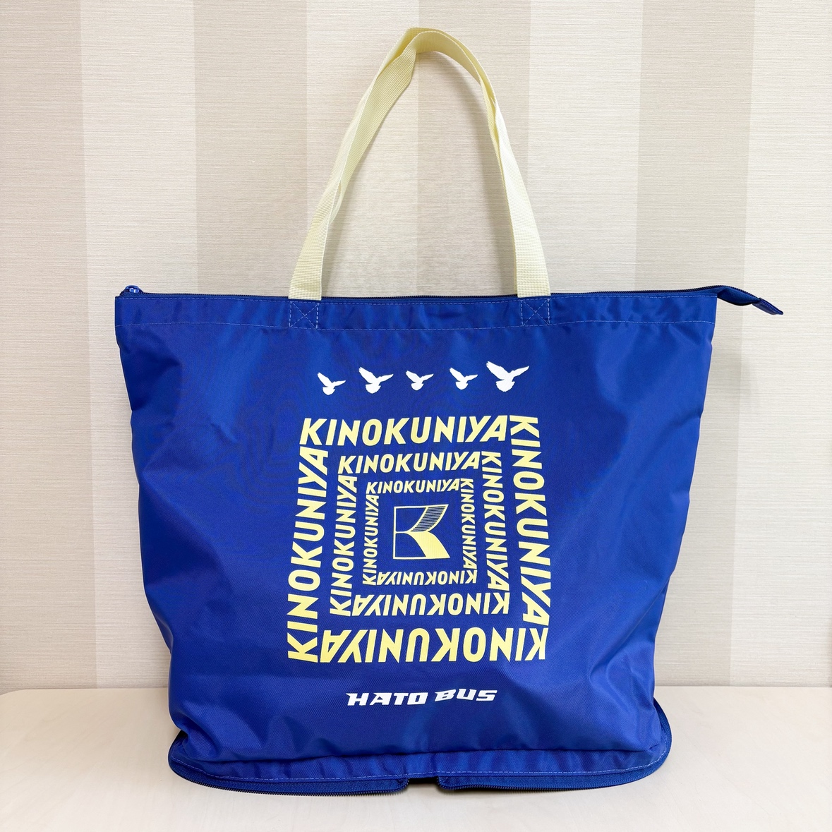 はとバス×紀ノ国屋コラボ折り畳みトートバッグ