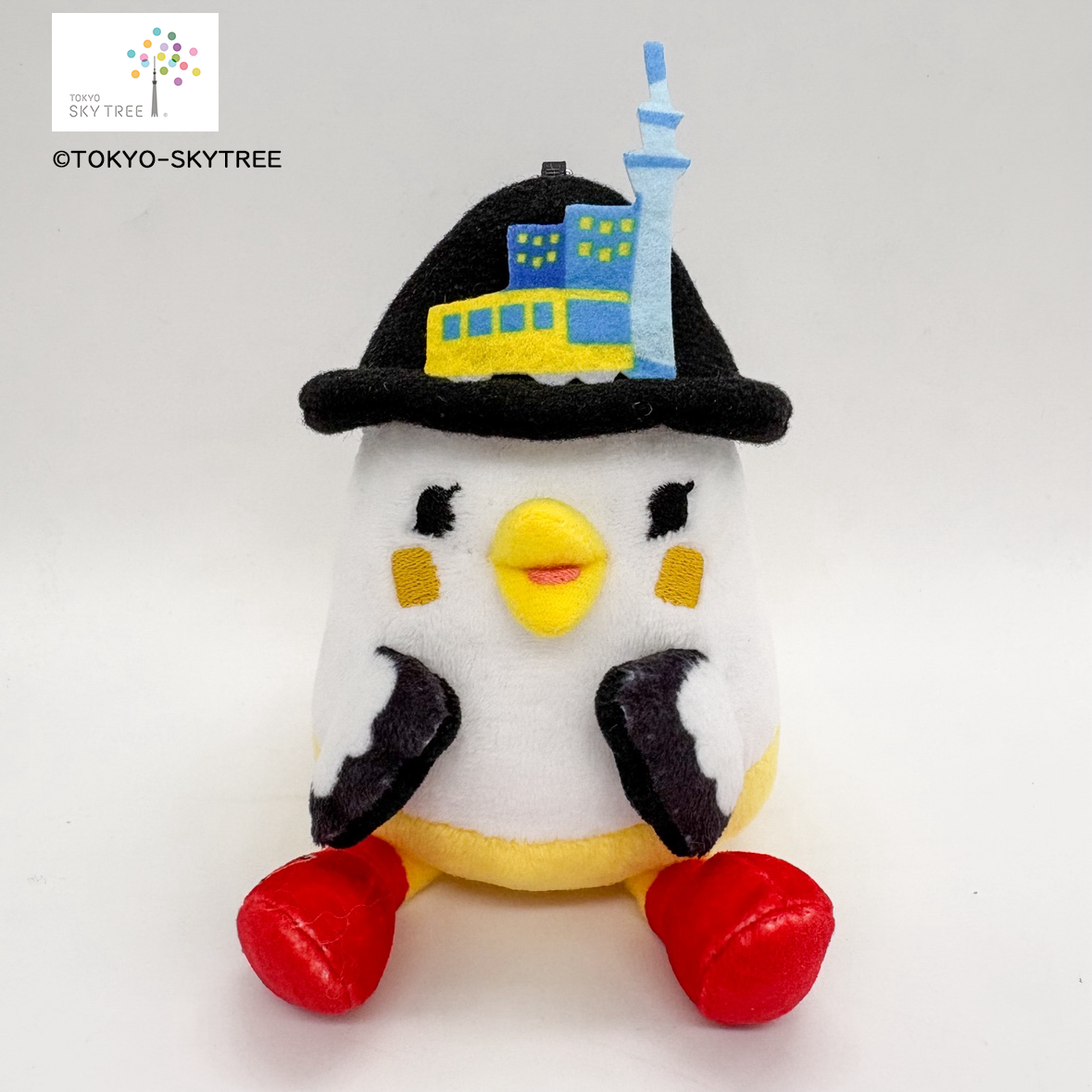 しゃぽぽマスコットぬいぐるみ (東京スカイツリーver.)