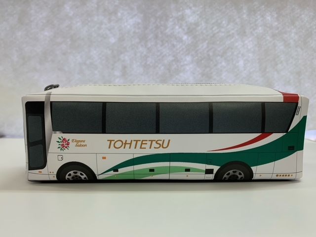 バス型ペンケース（貸切バス）